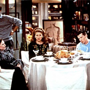 "Homo for the Holidays," Will and Grace (Season 2, Episode 7)