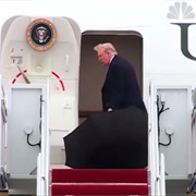 Donald Trump's Umbrella Incident