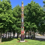John T. Williams Totem Pole, Seattle Center, WA