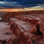 Waterfall of Chocolate (Grand Falls), Arizona
