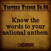 Know Your National Anthem