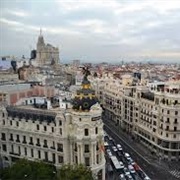 The View From the Circulo De Bellas Artes Rooftop