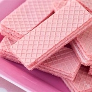Pink Wafer