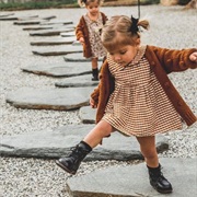 Don't Touch Paving Stone Gaps