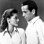 Humphrey Bogart and Lauren Bacall