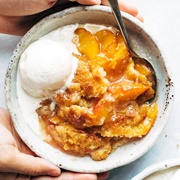 Peach Cobbler -Georgia