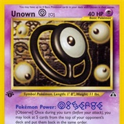 Unown O