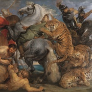 Peter Paul Rubens~~Tiger, Lion and Leopard Hunt