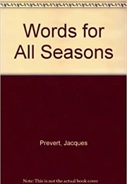 Words (Jacques Prevert)