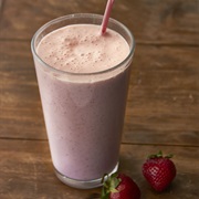 Strawberry Fruit Milk Shake