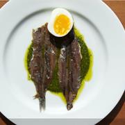 Anchovies in Green Sauce at Etto