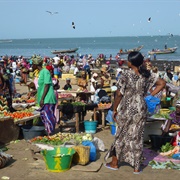 Tanji Fish Market, the Gambia
