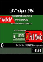 Let's Try Again (1934)