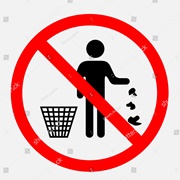 Don't Throw Away Your Trash in Nature