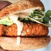 Sweet Potato Burger