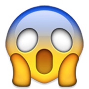 Face Screaming in Fear