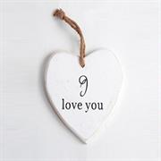 Decorazione "I Love You"