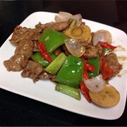 Oriental Fried Ostrich