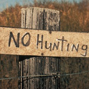 No Hunting