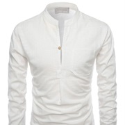 Linen Collared Shirt