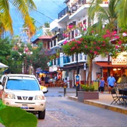 Visit the Romantic Zone in Puerto Vallarta, Mexico