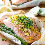 Salmon En Papillote