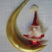Santa on the Moon