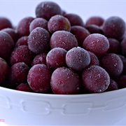 Frozen Grapes