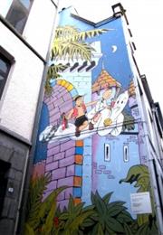 Comic Strip Wall Korte Ridderstraat