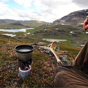 Fishing, Hiking and Camping in Laponia