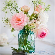 Put Flowers in a Jar