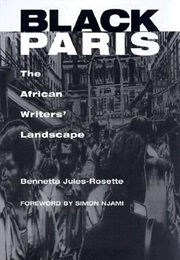 Black Paris: THE AFRICAN WRITERS' LANDSCAPE (Bennetta Jules-Rosette)