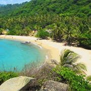 Relaxing at the Beaches of Tayrona NP, Colombia