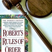 Parliamentary Procedure / Robert's Rules of Order