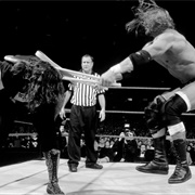 Triple H vs. Cactus Jack – WWE Championship Street Fight: Royal Rumble 2000