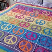 Any Item W/A Peace Sign Motif or Pattern on It