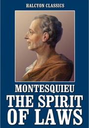 Montesquieu Spirit of Laws