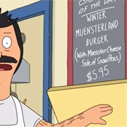 Winter Muensterland - With Muenster Cheese, Side of Snow Peas