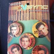 NSYNC Buttons