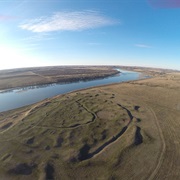 Double Ditch Indian Village State Historic Site, North Dakota