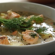 Lohikeitto (Salmon Soup)