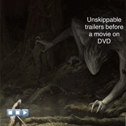 Unskippable Trailers on DVD