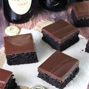 Dark Guinness Brownies