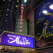 Aladdin on Broadway, Amsterdam Theatre, New York City