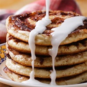 Cinnamon Roll Pancakes
