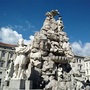 Fontana Dei Quattro Continenti, Trieste, Italy