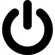 1 and 0 (Binary for on and Off)