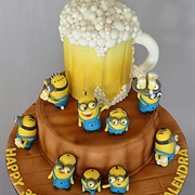 Minions Beer Fest Cake