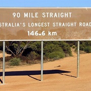Driven the Nullabor Plain