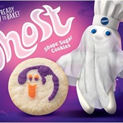 Pillsbury Ghost Shaped Cookies
